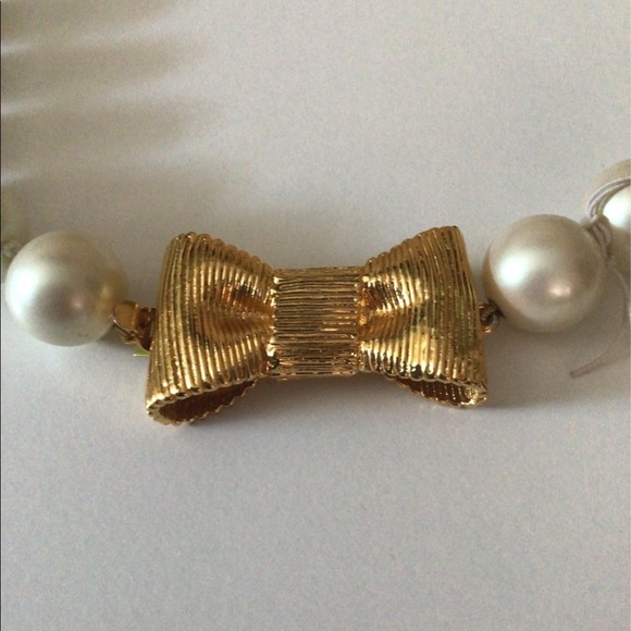 SOLD. Kate spade ♠️ Pearl/Golden Necklace NWT. SOLD. - Picture 11 of 16